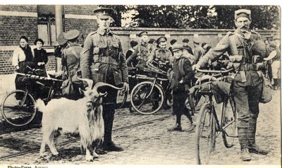 Gat: Mascot of Soldiers During the First World War (1914-1918) by Unknown photographer