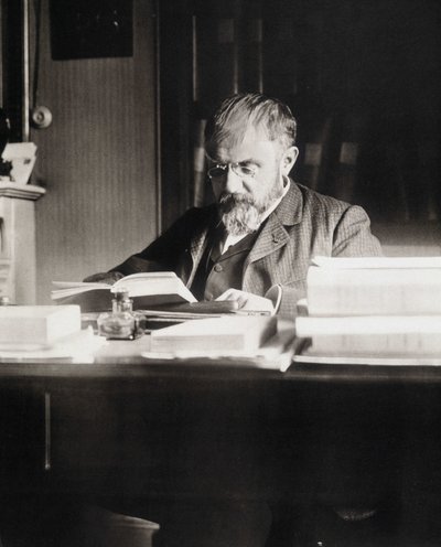 Henri Poincaré at His Work Table - Bibl. de l