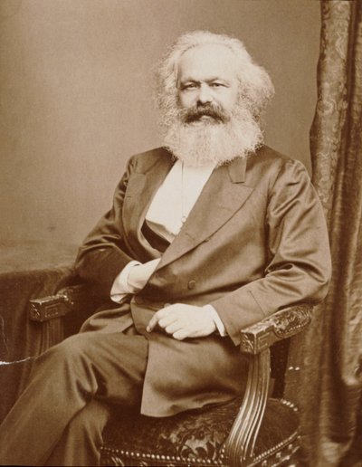 Karl Marx by Unknown photographer