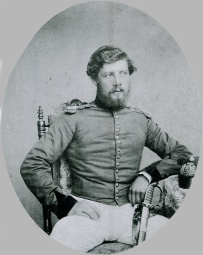 Lieutenant Harry North Dalrymple Prendergast VC, Madras Engineers by Unknown photographer