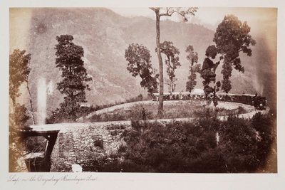 Loop on the Darjeeling Himalayan Line, c.1885 by Unknown photographer