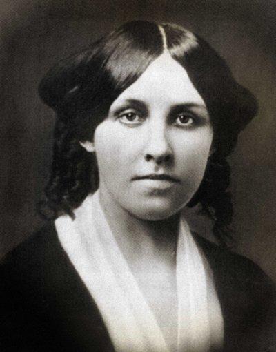 Louisa May Alcott (1832 - Boston 1888), American writer by Unknown photographer