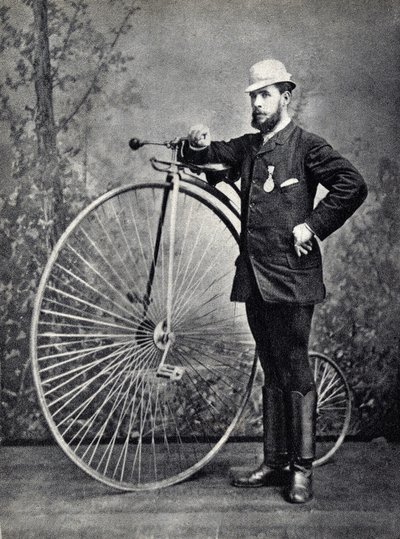 Man Posing with the Big Bi by Unknown photographer