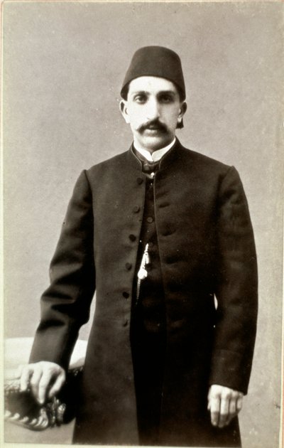 Portrait of Sultan Abdulhamid II (1842-1918) by Unknown photographer