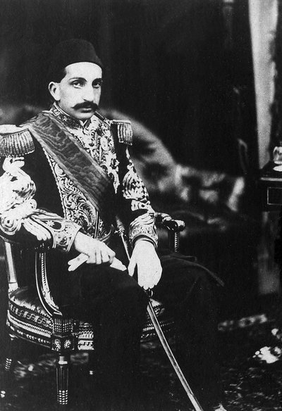 Portrait of Abdulhamid II (1842-1918), Sultan of the Ottoman Empire by Unknown photographer