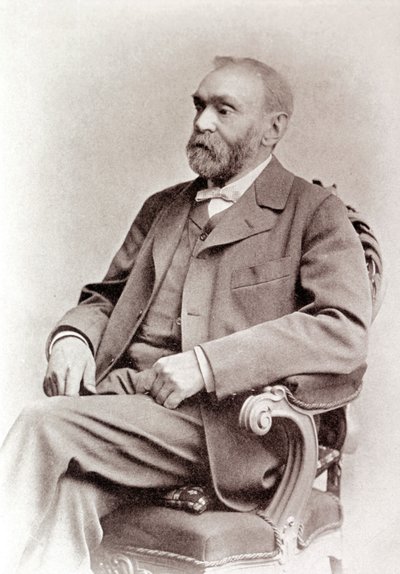 Portrait of Alfred Nobel by Unknown photographer