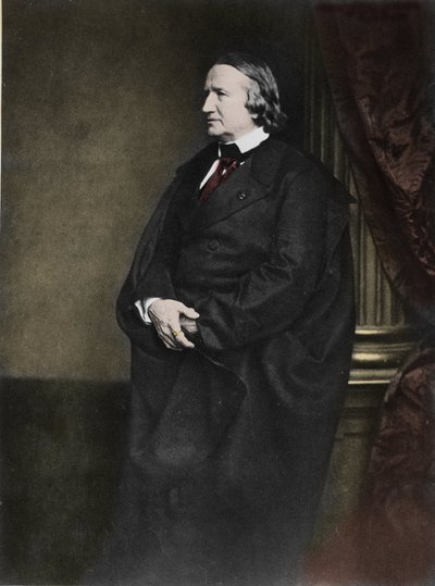 Portrait of Alfred de Vigny (Alfred Victor, Count of Vigny) by Unknown photographer