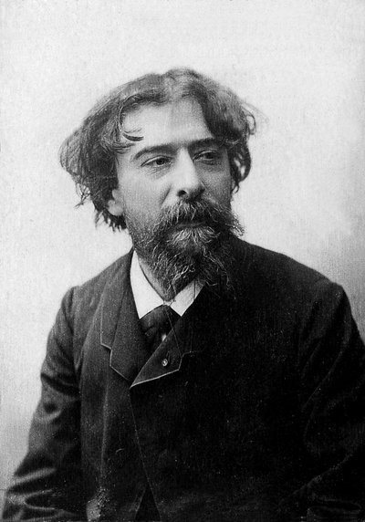 Portrait of Alphonse Daudet (1840-1897), French novelist and storyteller by Unknown photographer