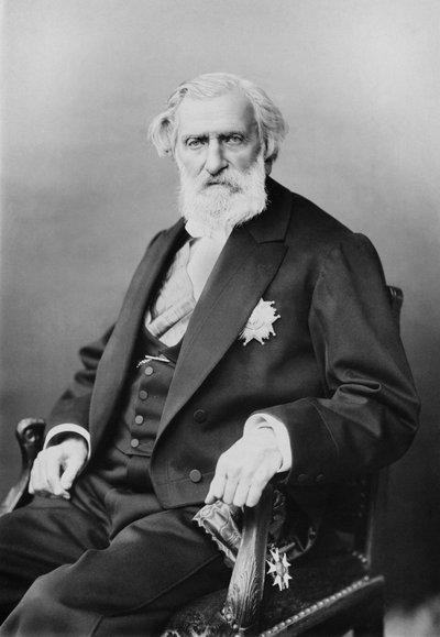 Portrait of Ambroise Thomas (1811-1896), French Composer by Unknown photographer