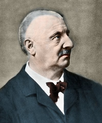 Portrait of Anton Bruckner, Austrian Composer by Unknown photographer