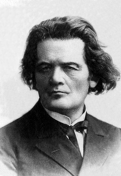 Portrait of Anton Rubinstein (1829-1894), Russian pianist and composer by Unknown photographer