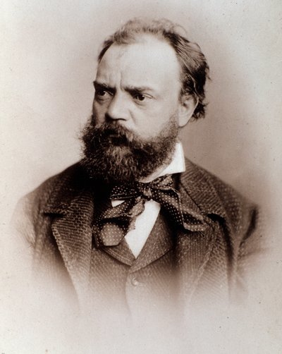 Portrait of Antonin Dvorak by Unknown photographer