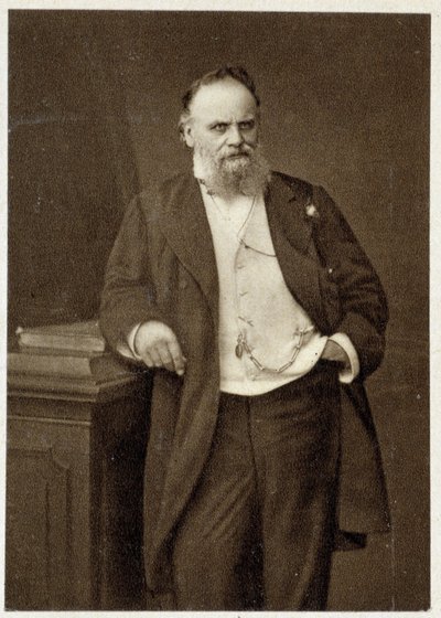 Portrait of Aristide Boucicaut (Merchant and Philanthropist) in 1874 by Unknown photographer