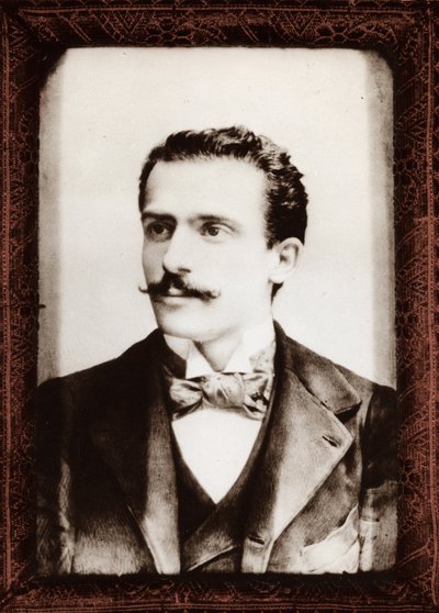 Portrait of Arturo Toscanini in 1896 by Unknown photographer
