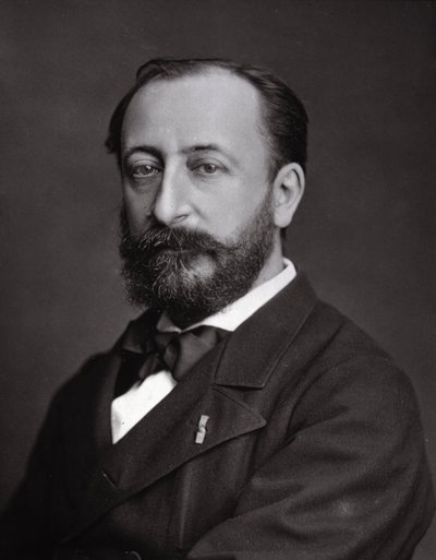 Portrait of Camille Saint-Saëns (1835 - 1921), French Composer by Unknown photographer