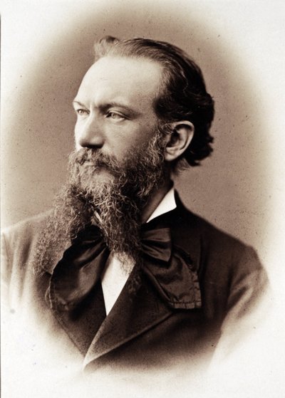 Portrait of Camillo Boito, Italian writer and architect (1836-1914) by Unknown photographer