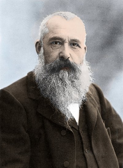 Portrait of Claude Monet by Unknown photographer