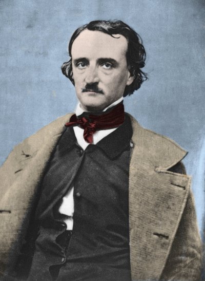 Portrait of Edgar Allan Poe by Unknown photographer