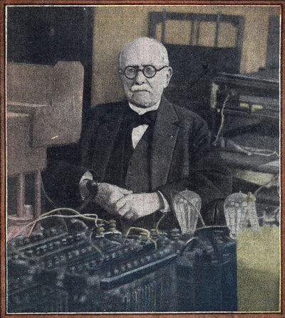 Portrait of Edouard Branly, French Physicist by Unknown photographer
