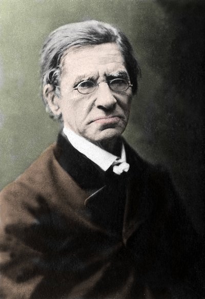 Portrait of Emile Littre, French philologist, doctor and politician (1801-1881) by Unknown photographer