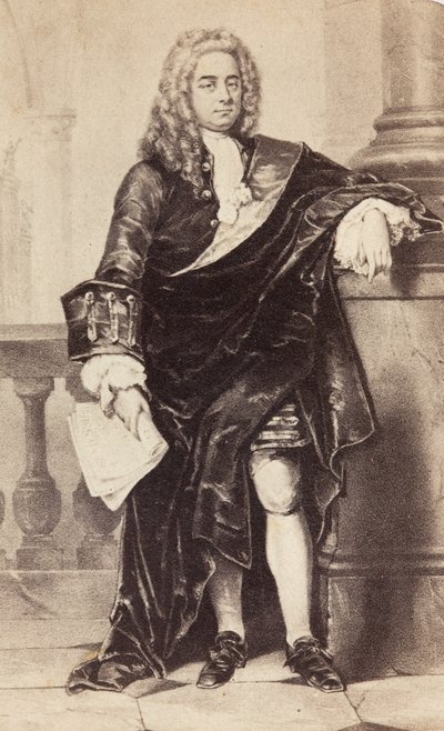 Portrait of George Frideric Handel by Unknown photographer
