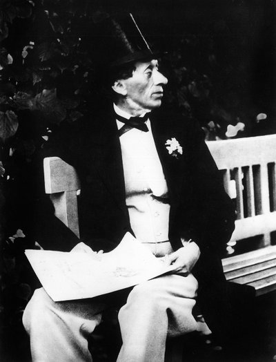 Portrait of Hans Christian Andersen, Danish Author by Unknown photographer