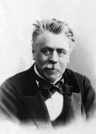 Portrait of Henri François Becque (1837-1899), French Writer by Unknown photographer