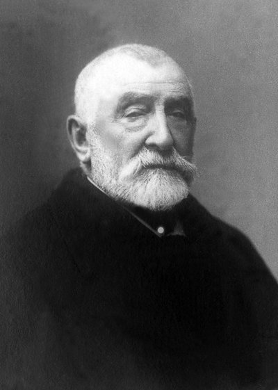 Portrait of Henri Joseph Harpignies, French Painter and Watercolour Artist by Unknown photographer