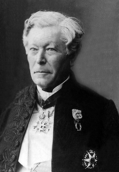 Portrait of Hervé Auguste Faye (1814-1902), French Astronomer by Unknown photographer