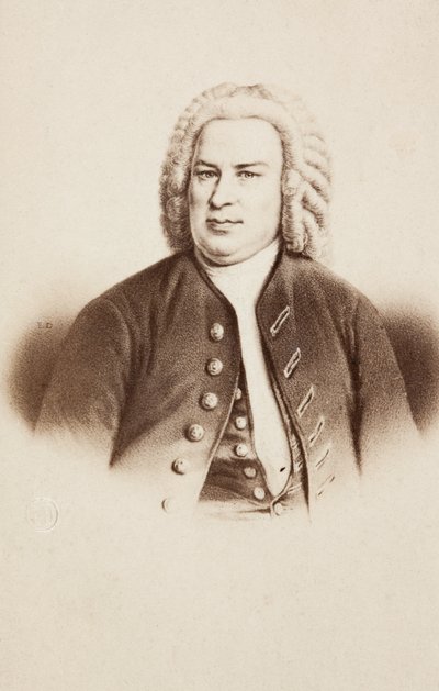 Portrait of Johann Sebastian Bach by Unknown photographer