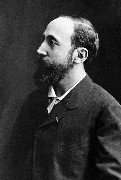 Portrait of Jules Claretie (1840-1888), French novelist by Unknown photographer