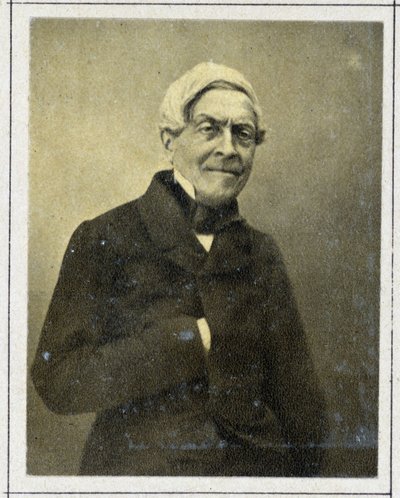 Portrait of Jules Michelet (1789 - 1874) by Unknown photographer