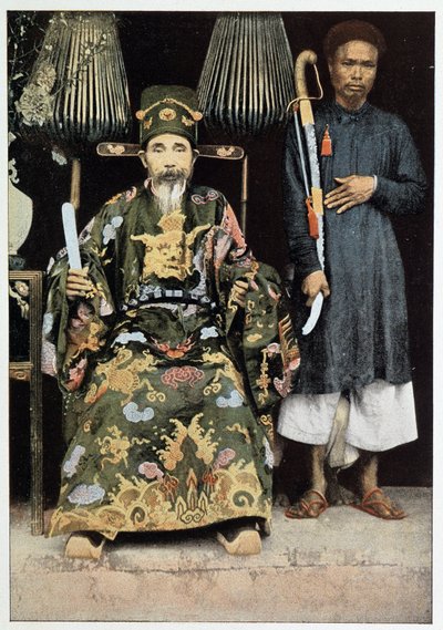 Portrait of Kinh Luoc (Vice King) of Tonkin by Unknown photographer
