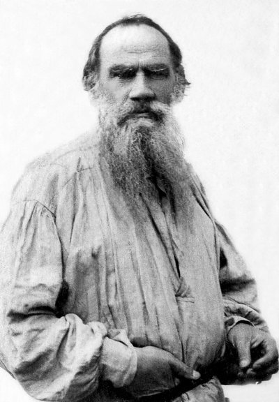 Portrait of Leon Tolstoi by Unknown photographer