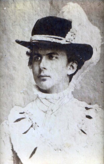 Portrait of Ludwig II of Bavaria with a Hat by Unknown photographer