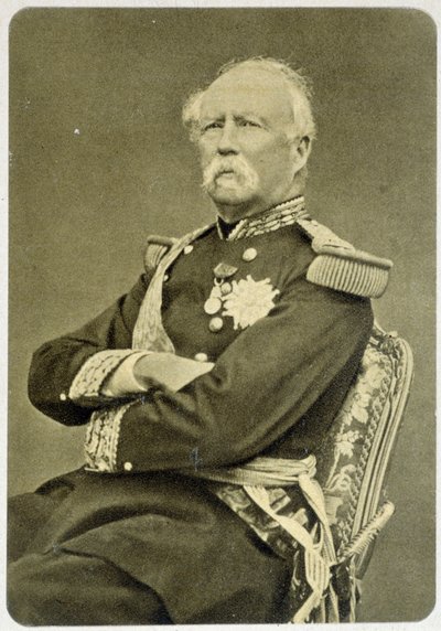 Portrait of Mac Mahon between 1865 and 1875. by Unknown photographer