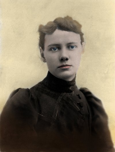 Portrait of Nellie Bly (Elizabeth Jane Cochrane) by Unknown photographer