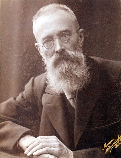 Portrait of Nicholas Rimski Korsakov by Unknown photographer
