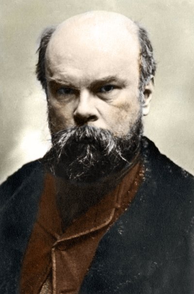 Portrait of Paul Verlaine, French poet by Unknown photographer