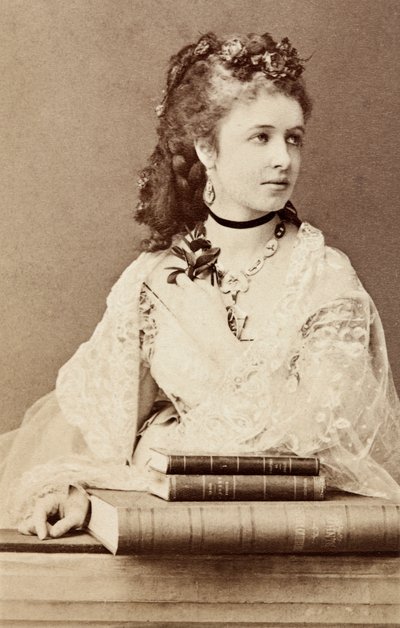 Portrait of Pauline Lucca by Unknown photographer