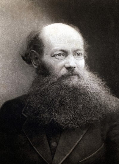 Portrait of Prince Peter Kropotkin, Russian Revolutionary and Anarchist by Unknown photographer
