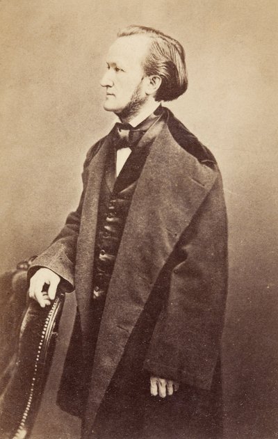 Portrait of Richard Wagner by Unknown photographer