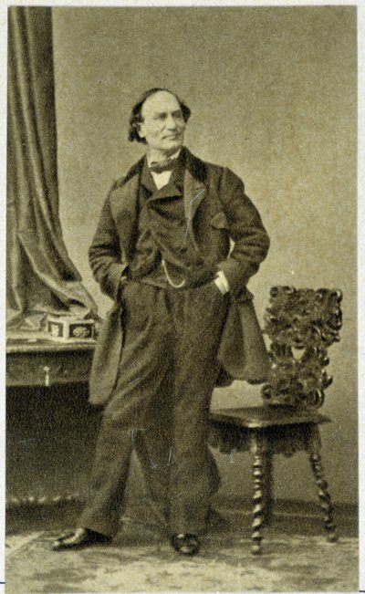 Portrait of Robert Houdin in 1855 (French Magician of the 19th Century) by Unknown photographer