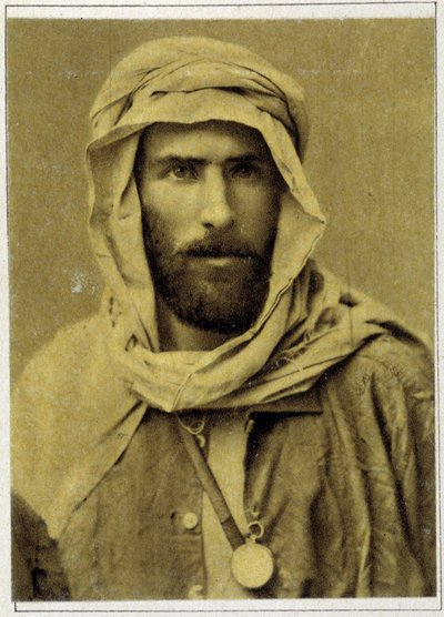 Portrait of Savorgnan de Brazza in 1882 by Unknown photographer