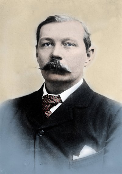 Portrait of Sir Arthur Conan Doyle (1859-1930), English Writer, Creator of Sherlock Holmes by Unknown photographer