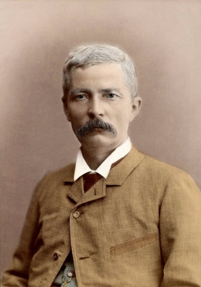 Portrait of Sir Henry Morton Stanley (born John Rowlands) (1841-1904), Welsh journalist and explorer by Unknown photographer