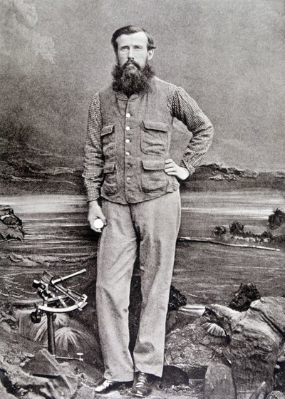 Portrait of Speke, British Explorer (1827 - 1864) by Unknown photographer
