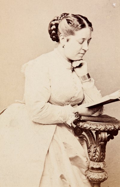 Portrait of Therese Tietjens (c.1860s) by Unknown photographer