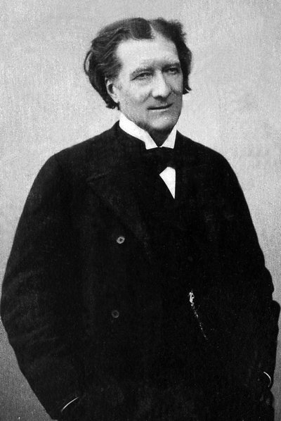 Portrait of Victorien Sardou (1831-1908), French playwright by Unknown photographer