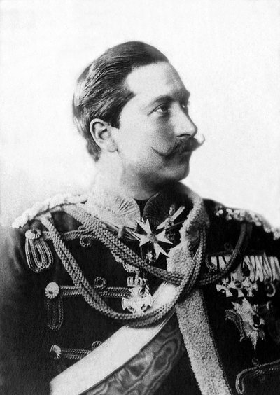 Portrait of William II (1859-1941), Last Emperor of Germany and Last King of Prussia from 1888 to 1918 by Unknown photographer